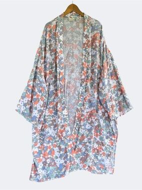 🎉5 for $45🎉 Wonderly duster open top kimono size 3X/4X